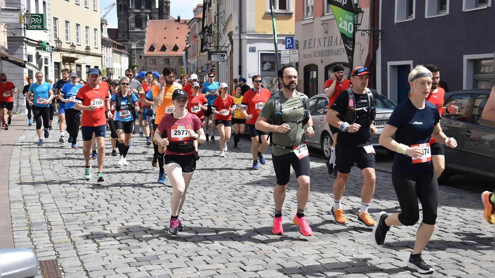 Die Vorfreude auf den Sparkassenlauf ist groß (unsere Bilder stammen vom früheren City-Lauf). (Foto: Jörg Behrendt)