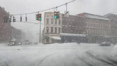 Es werden massive Schneefälle in den USA erwartet. (Foto: Cara Anna/AP/dpa)