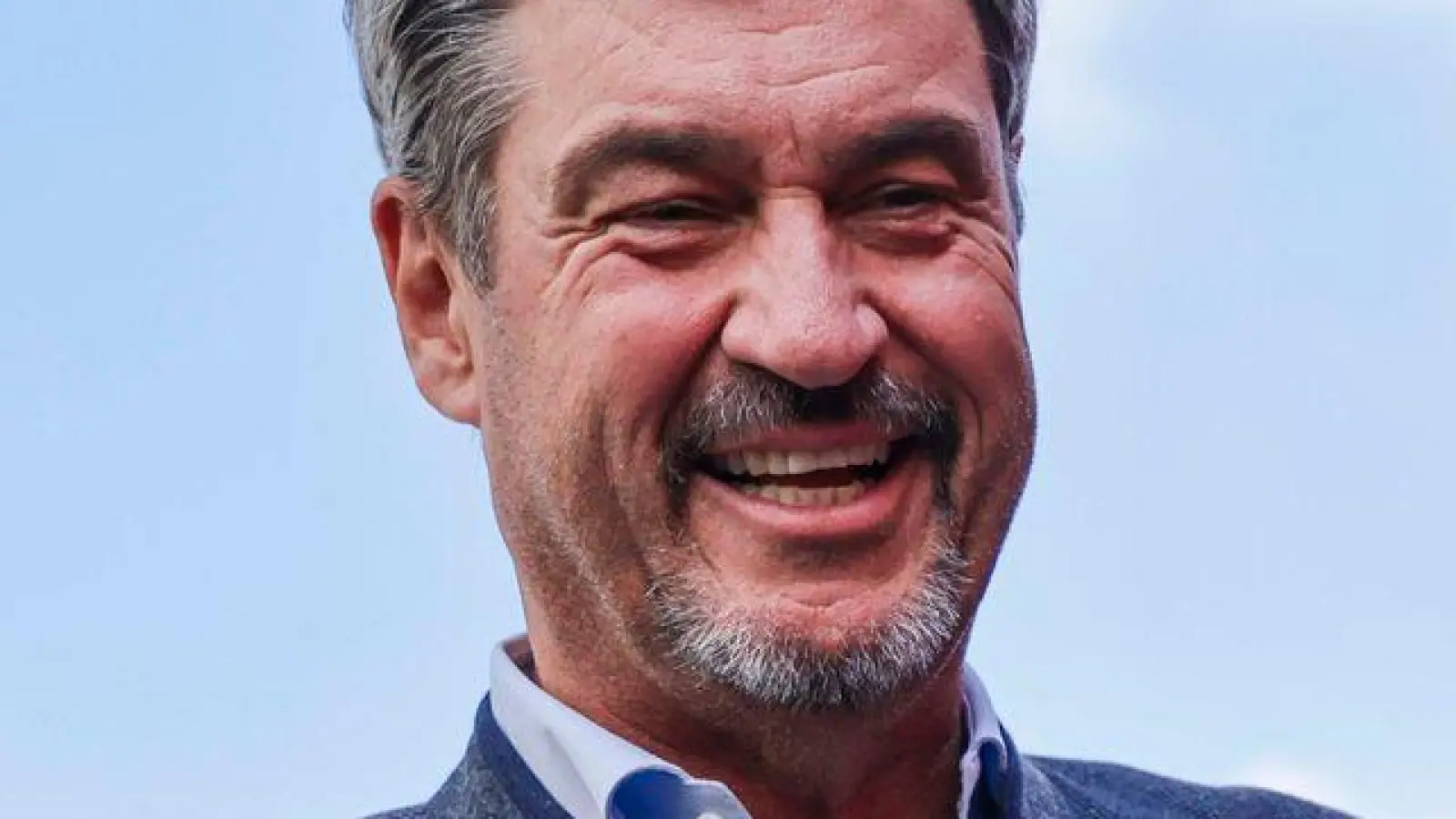 Söder reist auf Einladung von Helgolands Bürgermeister Thorsten Pollmann (parteilos) und der Tourismusdirektorin Katharina Schlicht. (Foto: Frank Molter/dpa)