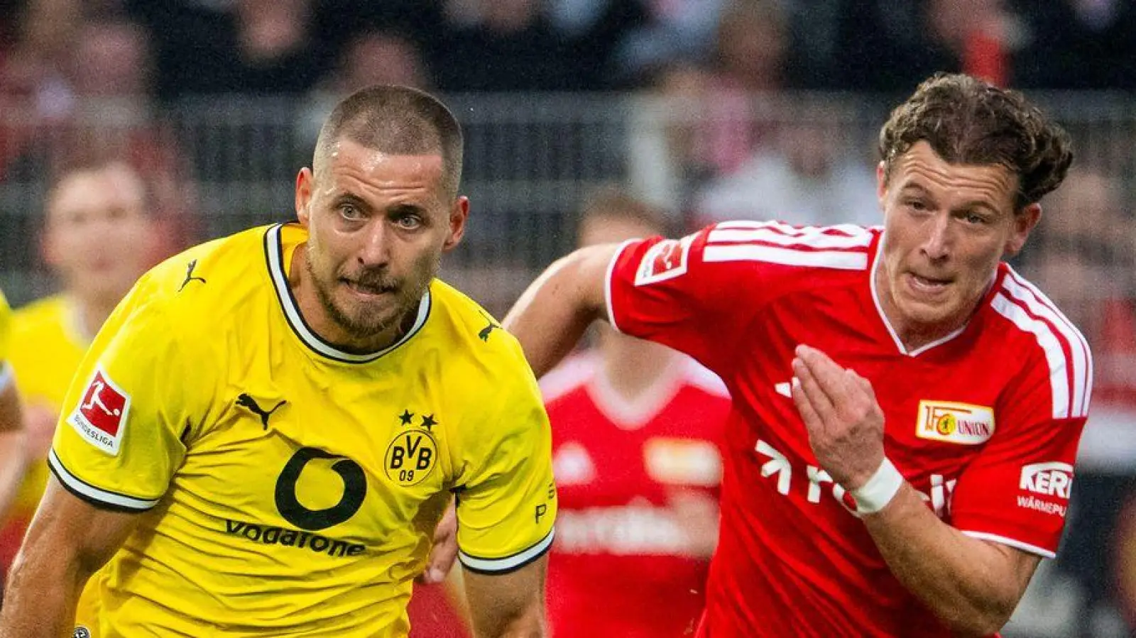 Dortmund und Union boten sich ein hart umkämpftes, aber nicht hochklassiges Spiel  (Foto: Julius Frick/dpa)