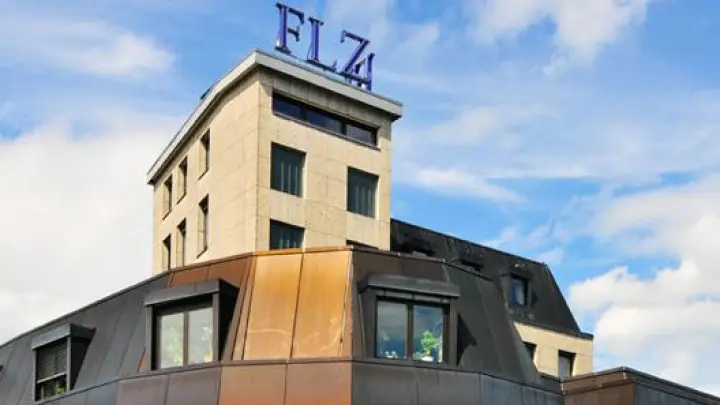 Das FLZ Verlagshaus in der Ansbacher Innenstadt. (Foto: Jim Albright)