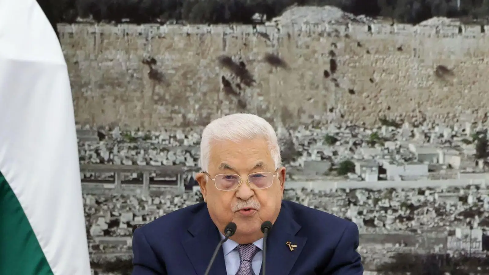 Palästinenserpräsident Mahmud Abbas. (Foto: Thaer Ganaim/Zuma/dpa)