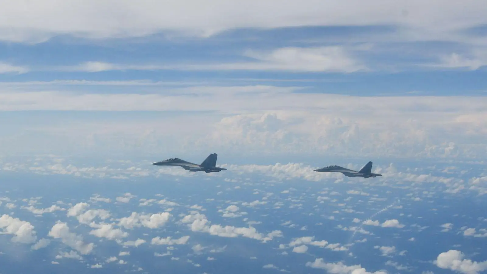 Taiwan hat binnen eines Tages mehr als 30 chinesische Militärflugzeuge um seine Insel registriert - ein deutlicher Anstieg im Vergleich zu den vorangegangenen Wochen. (Foto: Li Bingyu/XinHua/dpa)
