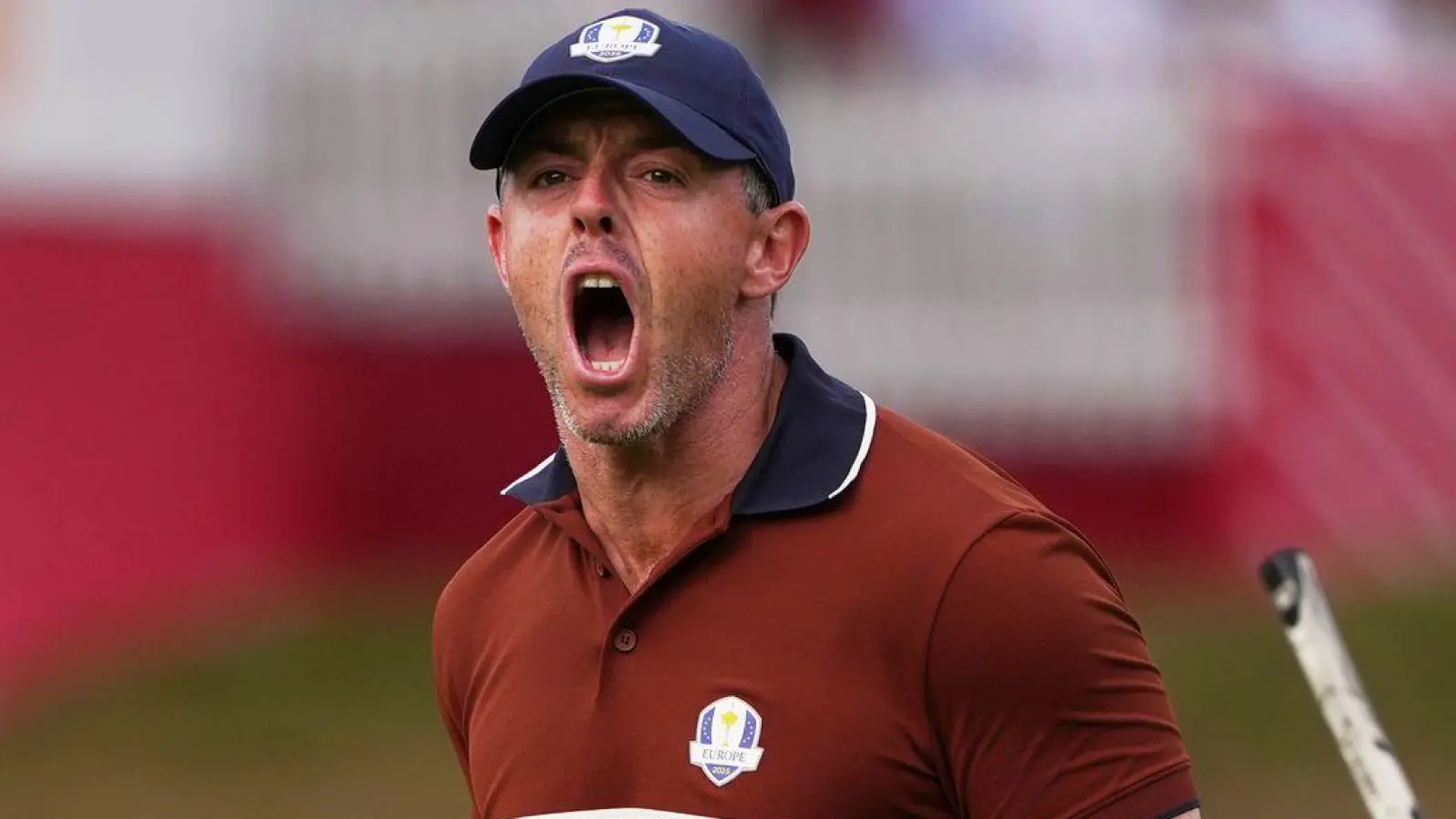 Rory McIlroy und das europäische Team haben beim Ryder Cup viel mehr zu bejubeln als die Gastgeber. (Foto: Matt Slocum/AP/dpa)