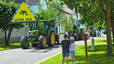 Ullstadt lädt ein zur Kerwa.  (Foto: Martina Hinkelmann)