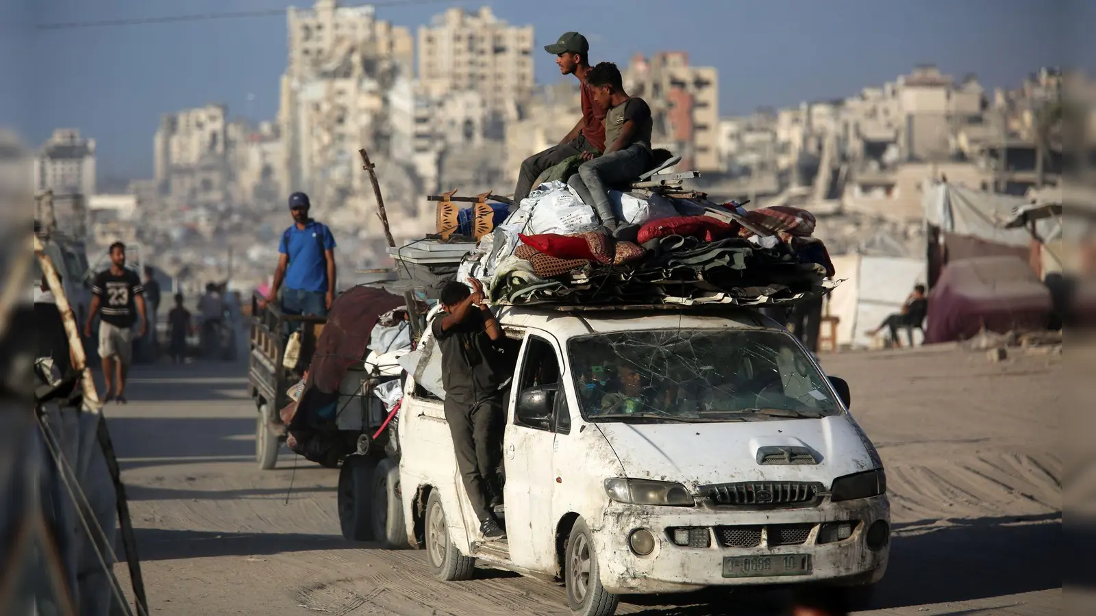 Die Einwohner der Stadt Gaza sollen den Ort nach Willen Israels verlassen. (Archivbild) (Foto: Abed Rahim Khatib/dpa)