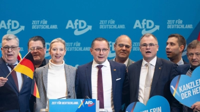 Der Bundesvorstand der AfD möchte sich am Montagabend mit den internen Vorwürfen gegen führende Funktionäre der AfD-Niedersachsen beschäftigen. (Archivfoto) (Foto: Sebastian Kahnert/dpa)
