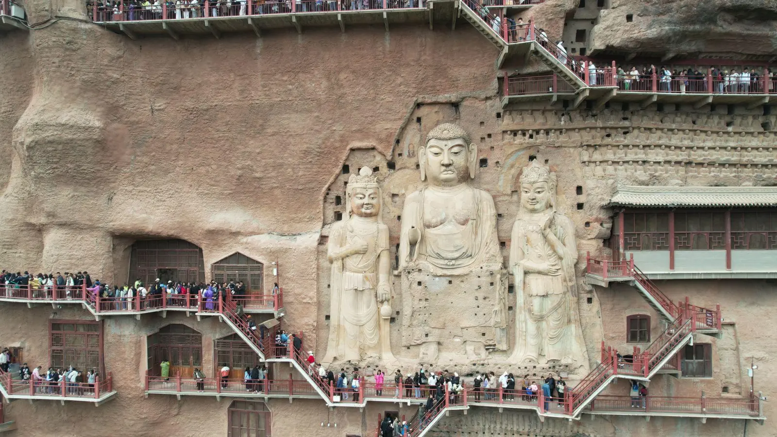 Die Zahl ausländischer Besucher in China ist in den vergangenen Jahren stark gesunken. (Symbolbild) (Foto: Zhang Zhimin/XinHua/dpa)
