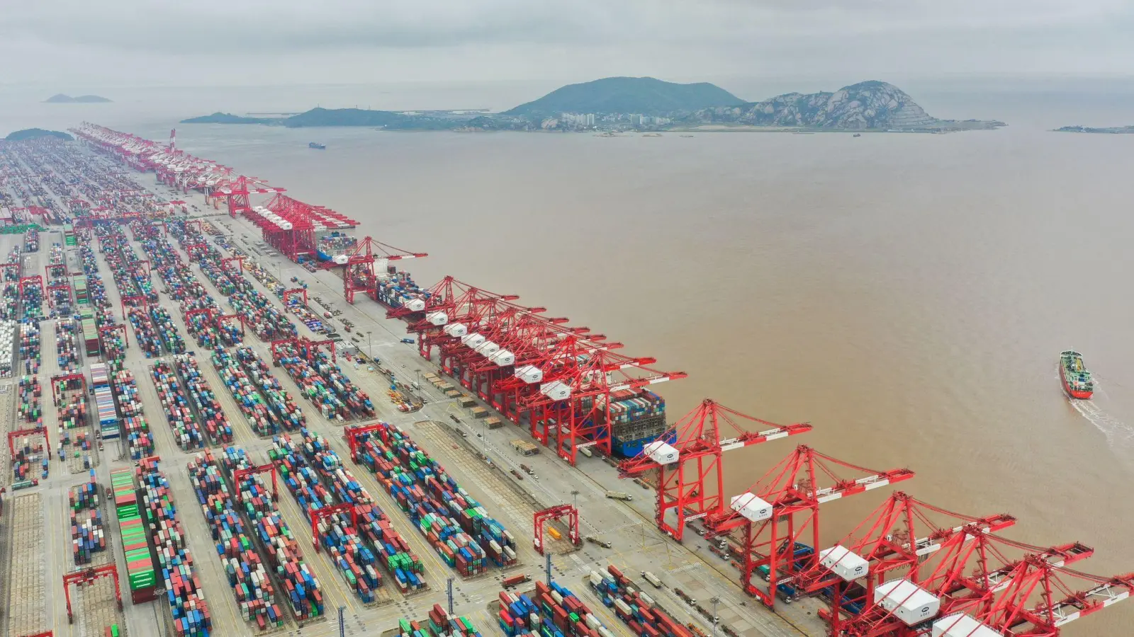 Chinas Exporte wuchsen nur noch um 3,9 Prozent im Vergleich zum Vorjahresmonat. (Foto: Ding Ting/XinHua/dpa)