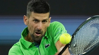 Schied in Indian Wells überraschend schon aus: Novak Djokovic. (Foto: Mark J. Terrill/AP/dpa)