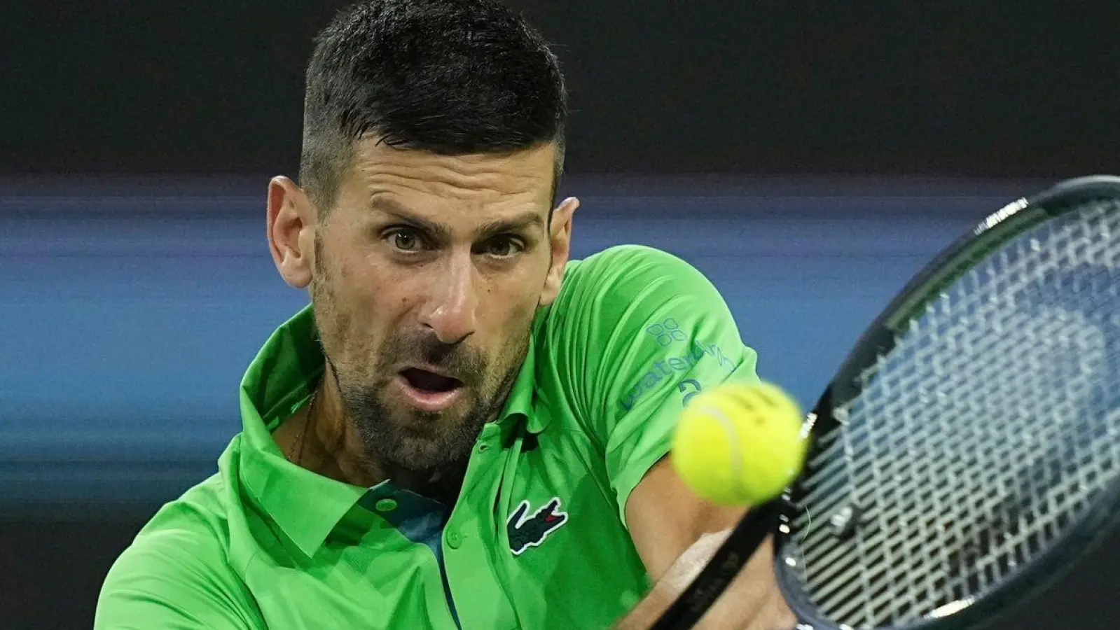 Schied in Indian Wells überraschend schon aus: Novak Djokovic. (Foto: Mark J. Terrill/AP/dpa)