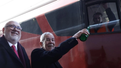 Die Koralmbahn liegt auf einer Verkehrsachse zwischen Ostsee und Adria. (Foto: Erwin Scheriau/APA/dpa)