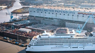 Bund und Land sind mit jeweils 40 Prozent an der Meyer Werft beteiligt. (Archivbild) (Foto: Sina Schuldt/dpa)