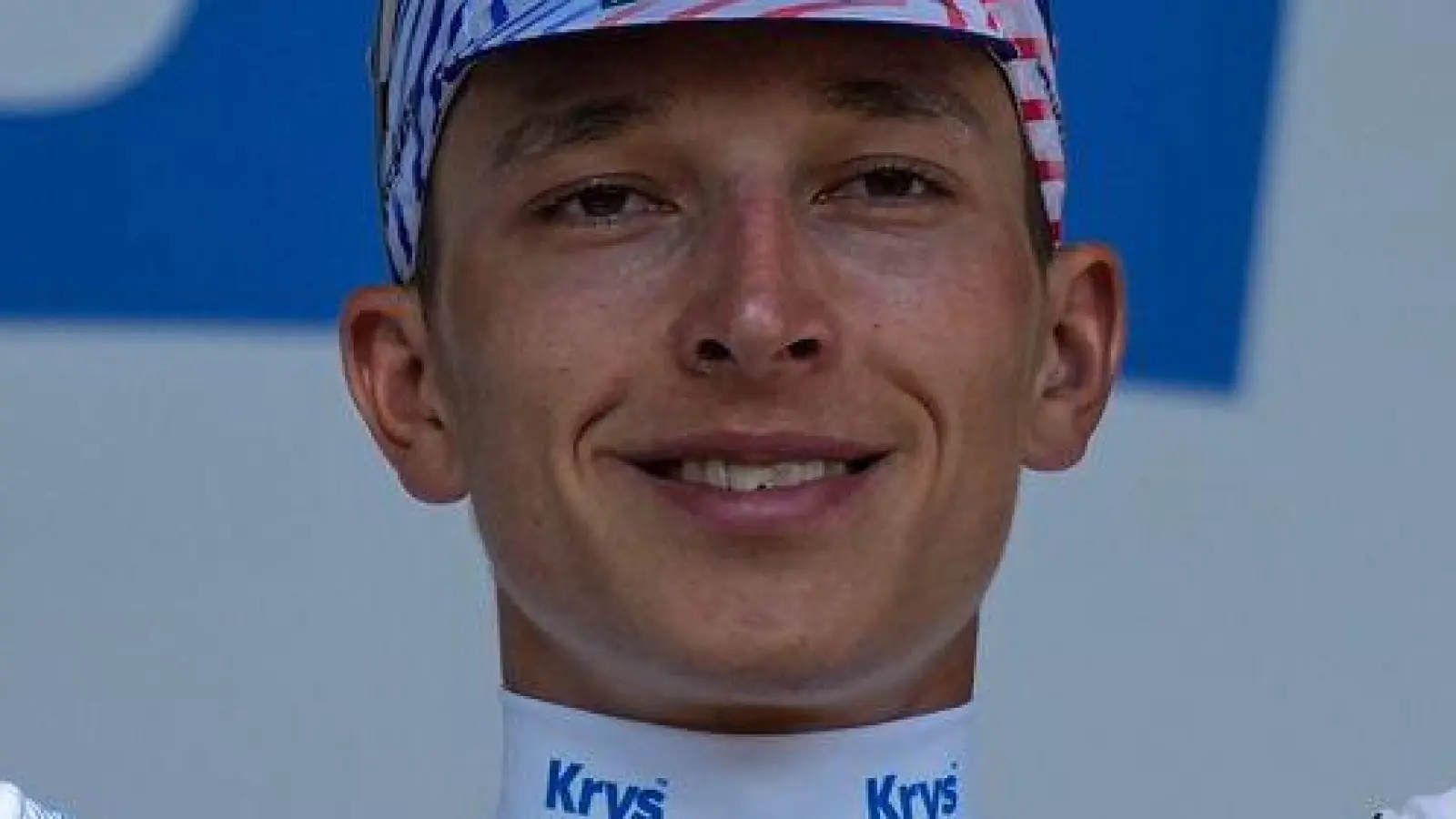 Florian Lipowitz fährt bei der Tour weiter in Weiß. (Foto: Mosa'ab Elshamy/AP/dpa)