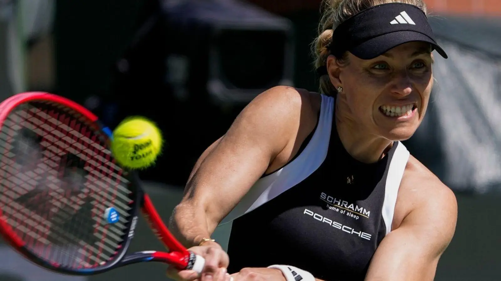 Gewann ihr Auftaktmatch in Indian Wells gegen Petra Martic: Angelique Kerber. (Foto: Mark J. Terrill/AP/dpa)