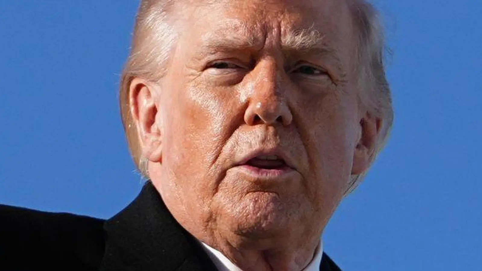 US-Präsident Donald Trump denkt offenbar über einen Olympia-Kurzbesuch nach. (Foto: Matt Rourke/AP/dpa)