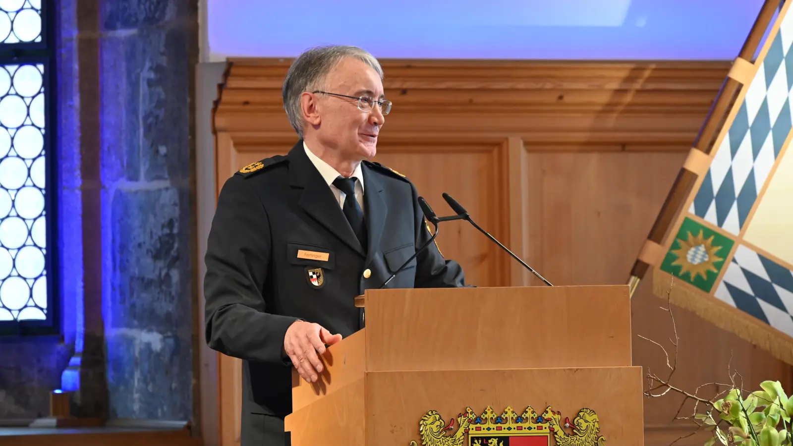 Roman Fertinger leitete viele wichtige Einsätze bei der mittelfränkischen Polizei.  (Foto: Manfred Blendinger)