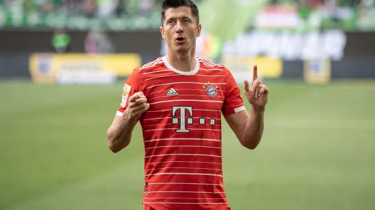 Robert Lewandowski möchte weiterhin den FC Bayern München verlassen. (Foto: Swen Pförtner/dpa)