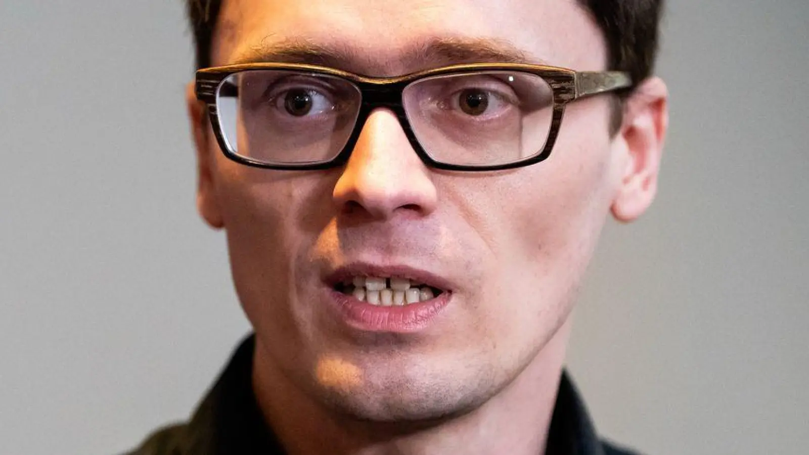 Der Thüringer Linksfraktionschef Christian Schaft spricht von einer „Zufallsmehrheit“. (Archivbild)  (Foto: Jacob Schröter/dpa)