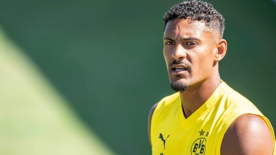 Borussia Dortmunds Sébastien Haller muss erneut operiert werden. (Foto: David Inderlied/Deutsche Presse-Agentur GmbH/dpa)