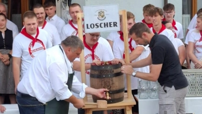 Mit dem Bieranstich am Donnerstag wird Bürgermeister Rüdiger Probst die Kerwa offiziell eröffnen.  (Foto: Gemeinde Wilhelmsdorf)