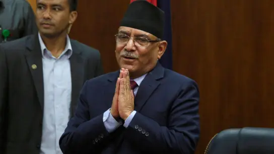 Zum dritten Mal Premierminister des Landes: Pushpa Kamal Dahal. (Foto: Niranjan Shrestha/AP/dpa)