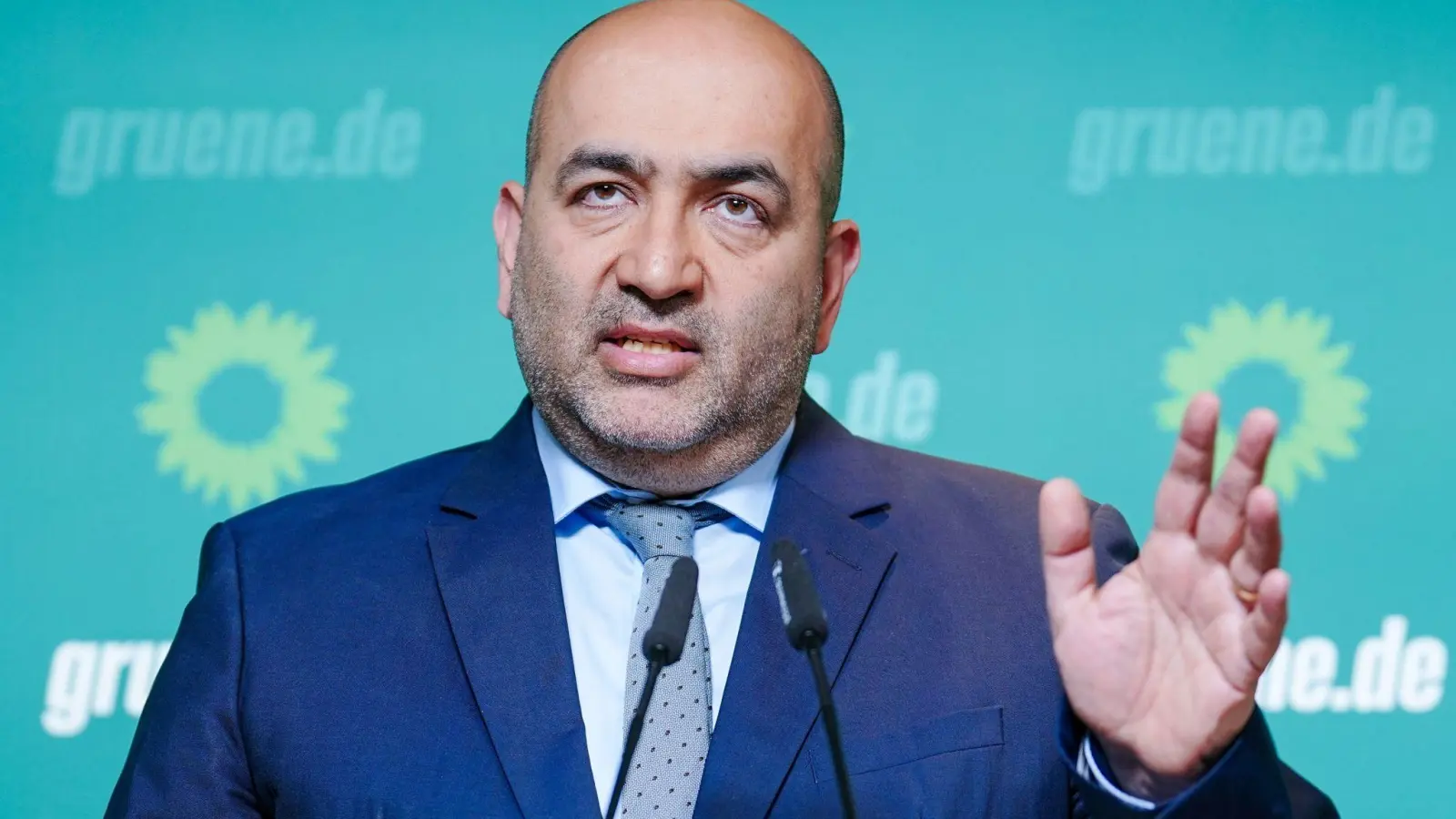 Omid Nouripour, Bundesvorsitzender von Bündnis 90/Die Grünen. (Foto: Kay Nietfeld/dpa/Archivbild)