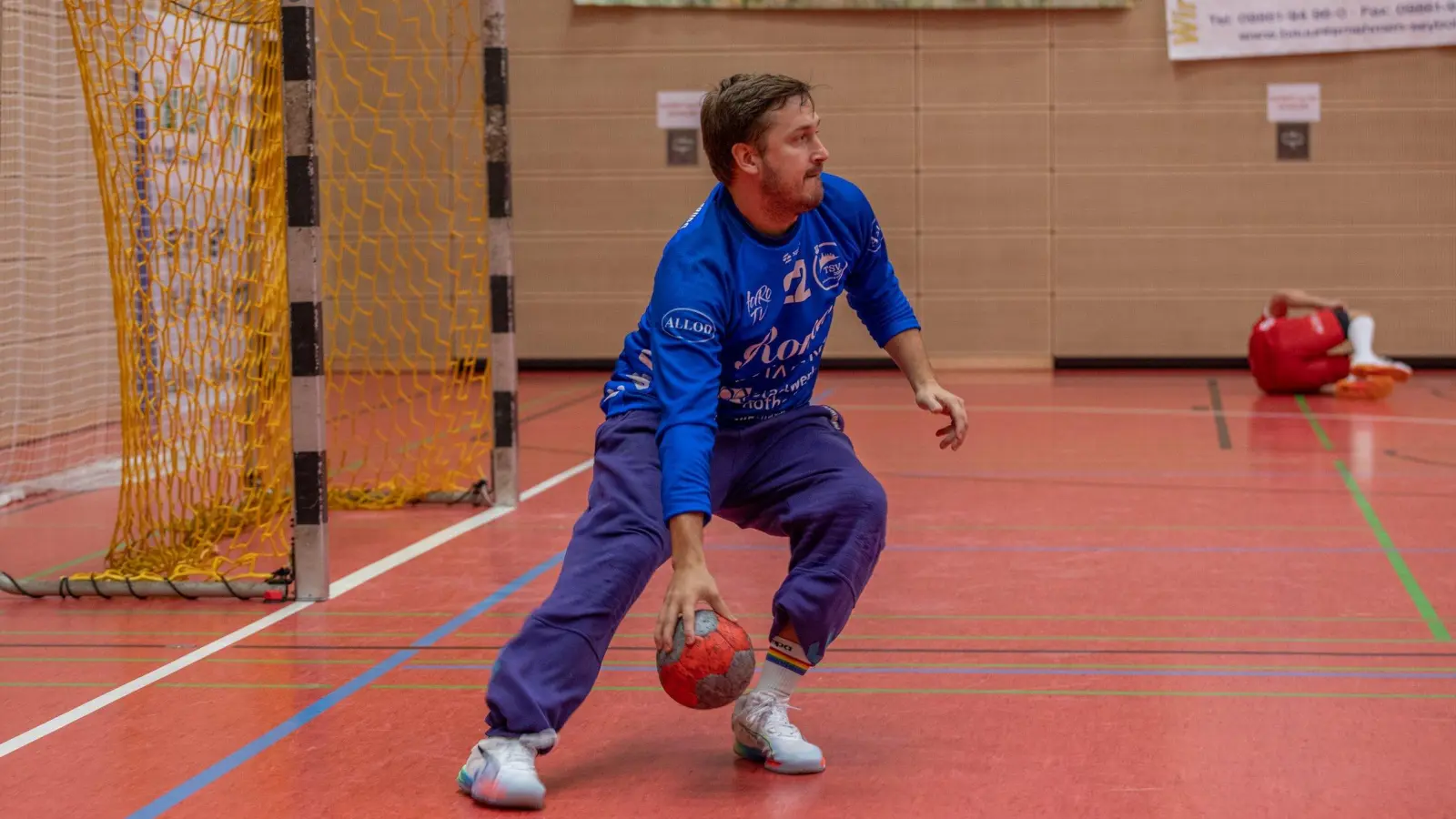 Wieder zurück im Rothenburger Kader: Torhüter Andreas Amann. (Foto: Markus Zahn)