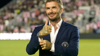 David Beckham erzählt von Anfeindungen. (Foto: Lynne Sladky/AP)