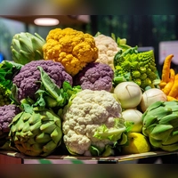 Blumenkohl in Gelb, Grün oder Lila bringt Abwechslung auf den Teller und schmeckt genauso gut wie der klassische Weiße. Optisches Highlight ist auch der Romanesco mit seinen türmchenartigen Rosen. (Foto: Zacharie Scheurer/dpa-tmn)