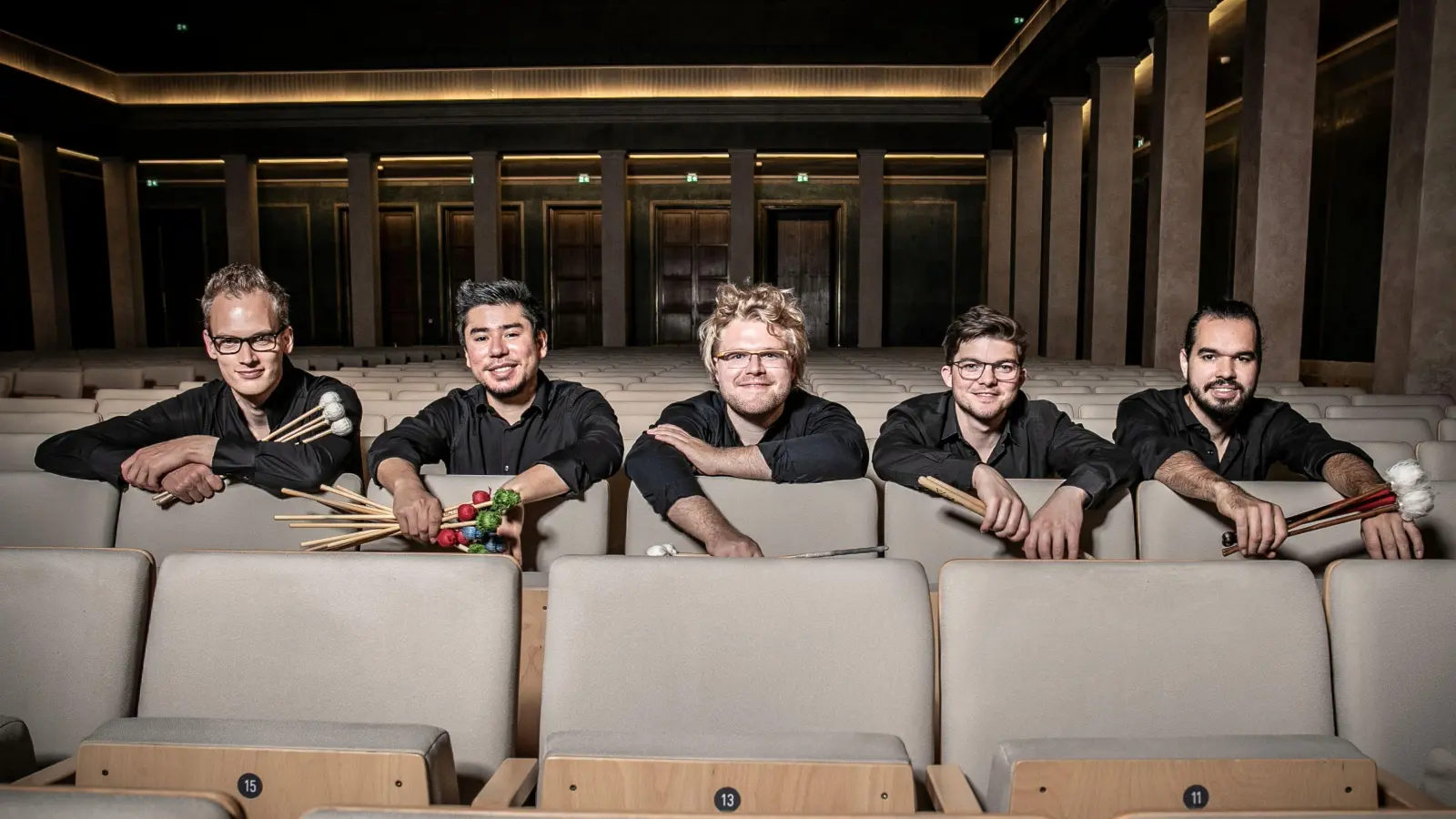 Fabelhaft: die Christian Benning Percussion Group. (Foto: Alexander Frank)