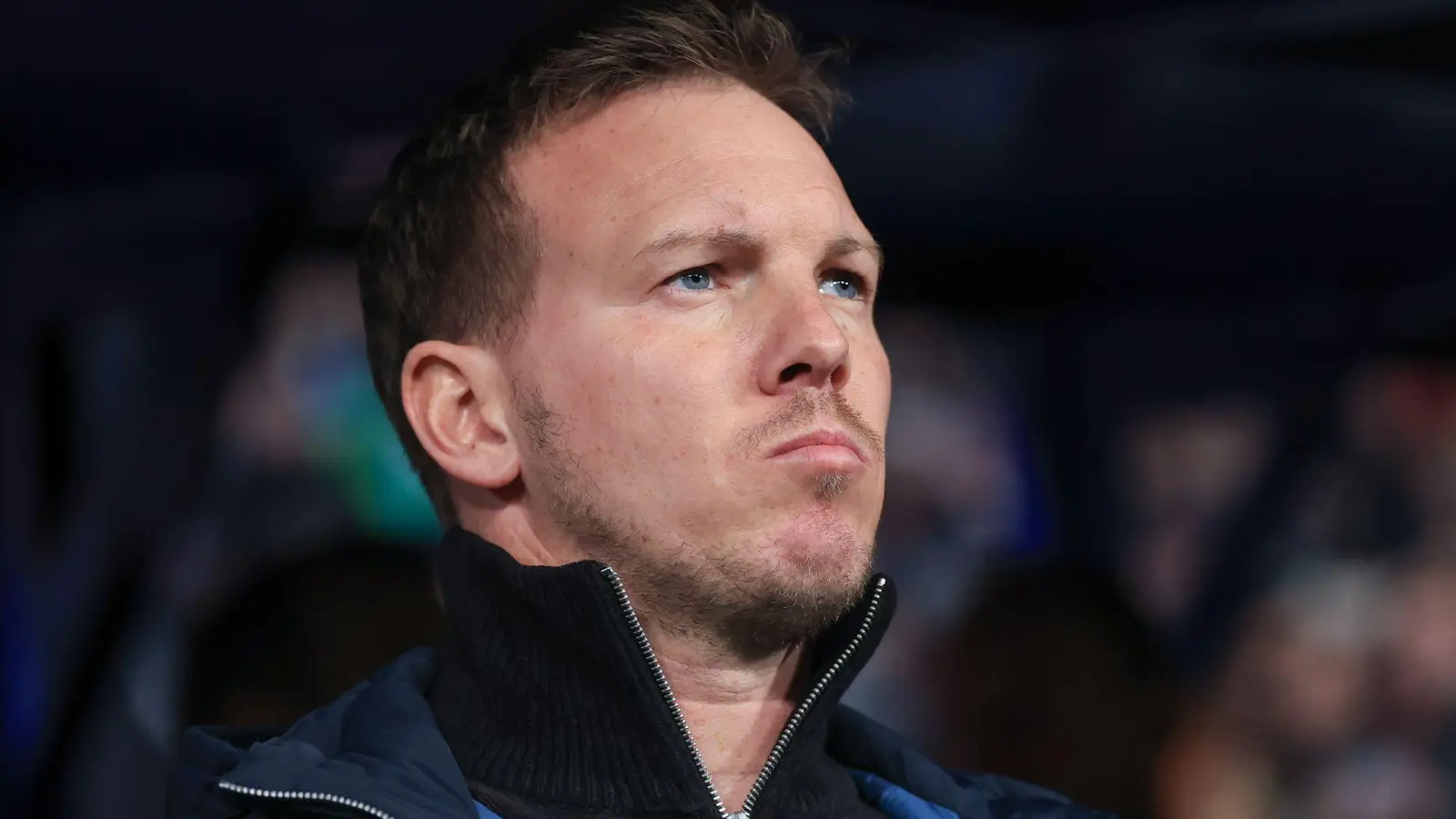 Julian Nagelsmann spricht über seine Personalplanungen für die WM.  (Foto: Jan Woitas/dpa)