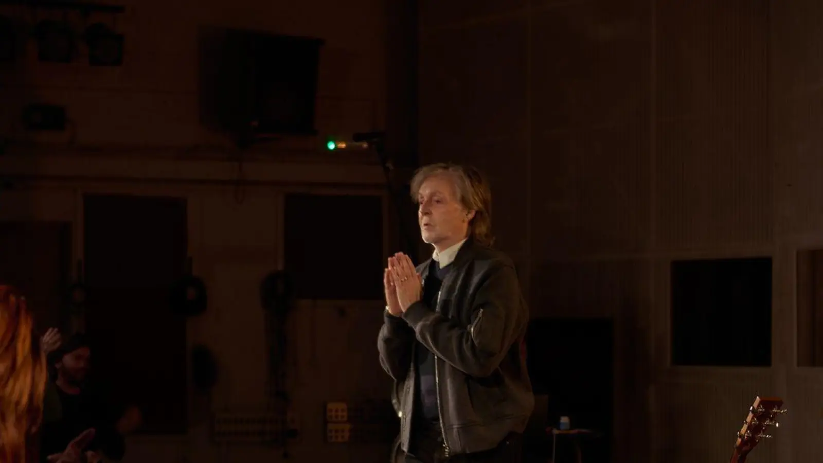 McCartney bei der Präsentation in den Abbey Road Studios. (Foto: Sonny McCartney/MPL Communications/dpa)