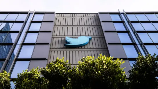 Der Twitter-Hauptsitz in San Francisco. (Foto: Stephen Lam/San Francisco Chronicle/AP/dpa)