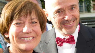 Rosi Mittermaier und Christian Neureuther: Eine Liebe fürs Leben. (Archivbild)  (Foto: Tobias Hase/dpa)