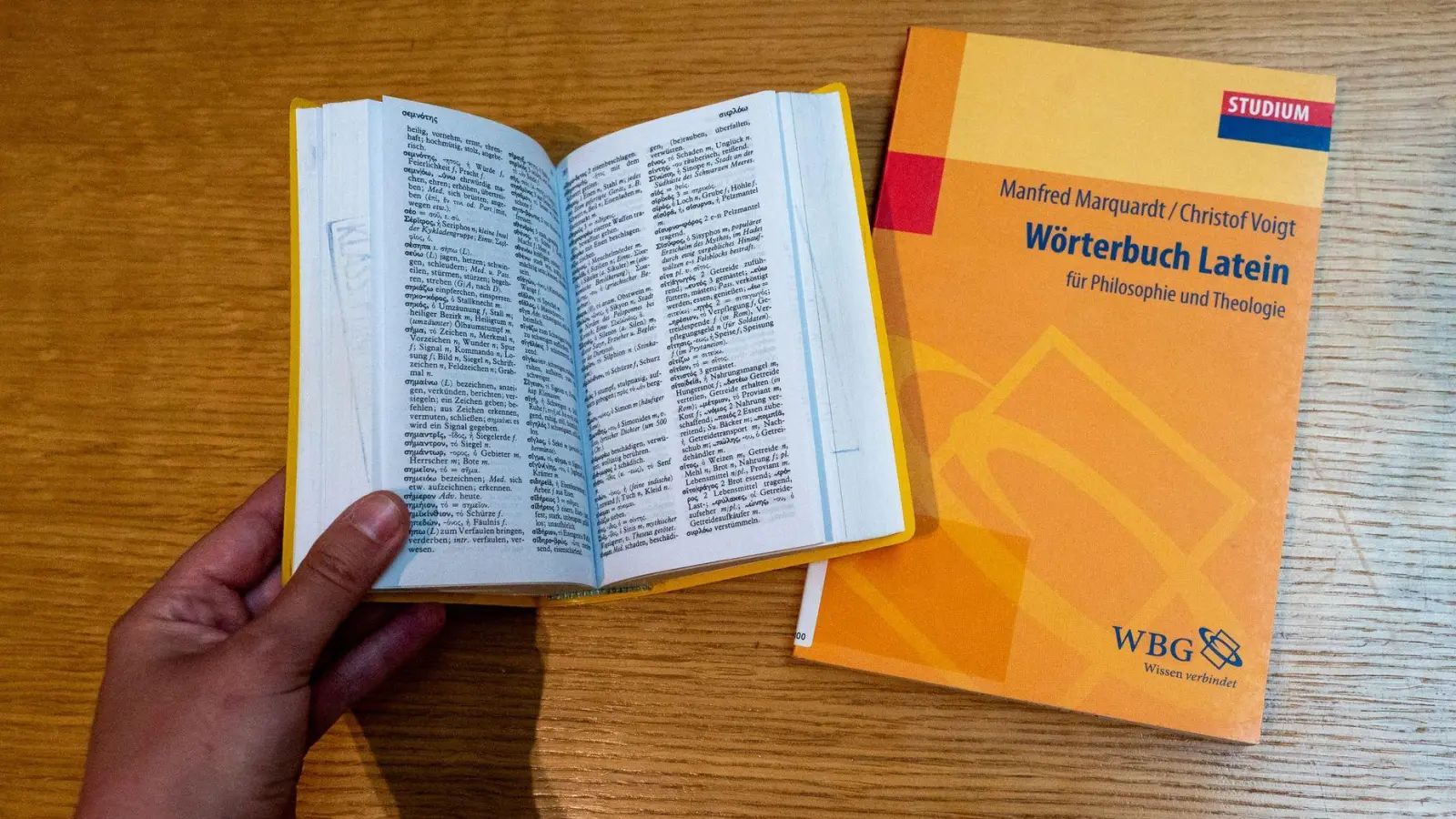 Altgriechisch ist eine tote Sprache? Von wegen! Immer noch lernen Schüler und Schülerinnen in Bayern Latein und sogar Altgriechisch (Symbolbild) (Foto: Leonie Asendorpf/dpa)