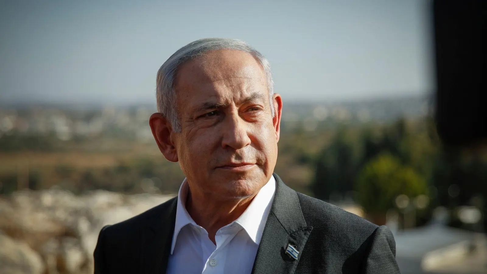 Benjamin Netanjahu: „Ich werde tun, was notwendig ist, um Frieden voranzutreiben, was langfristig auch Israels Sicherheitsinteressen dient.“ (Foto: Shir Torem/POOL FLASH 90/AP/dpa)