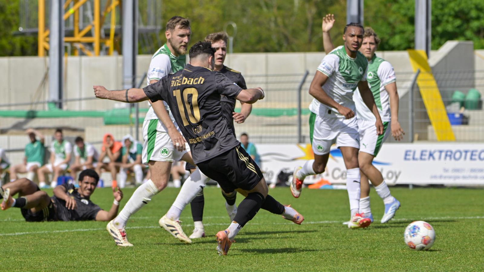 SpVgg Ansbach's winning streak is put to the test against Fürth II