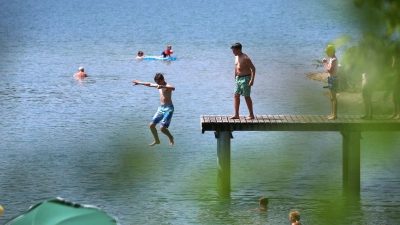 „Das wird definitiv am Sonntag nicht getoppt“, sagte der DWD-Sprecher. (Foto: Karl-Josef Hildenbrand/dpa)