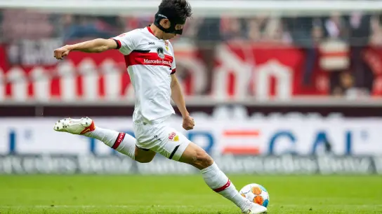 Der VfB Stuttgart hat Verteidiger Hiroki Ito bis zum 30. Juni 2025 gebunden. (Foto: Tom Weller/dpa)