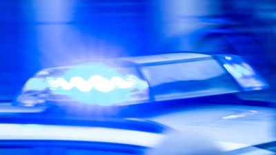 Die Einsatzfahrt der Polizei endete abrupt. (Symbolbild) (Foto: Jens Büttner/dpa)