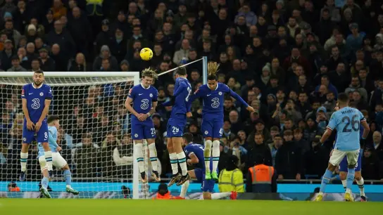 Der FC Chelsea unterlag im FA Cup bei Manchester City mit 0:4. (Foto: Dave Thompson/AP/dpa)
