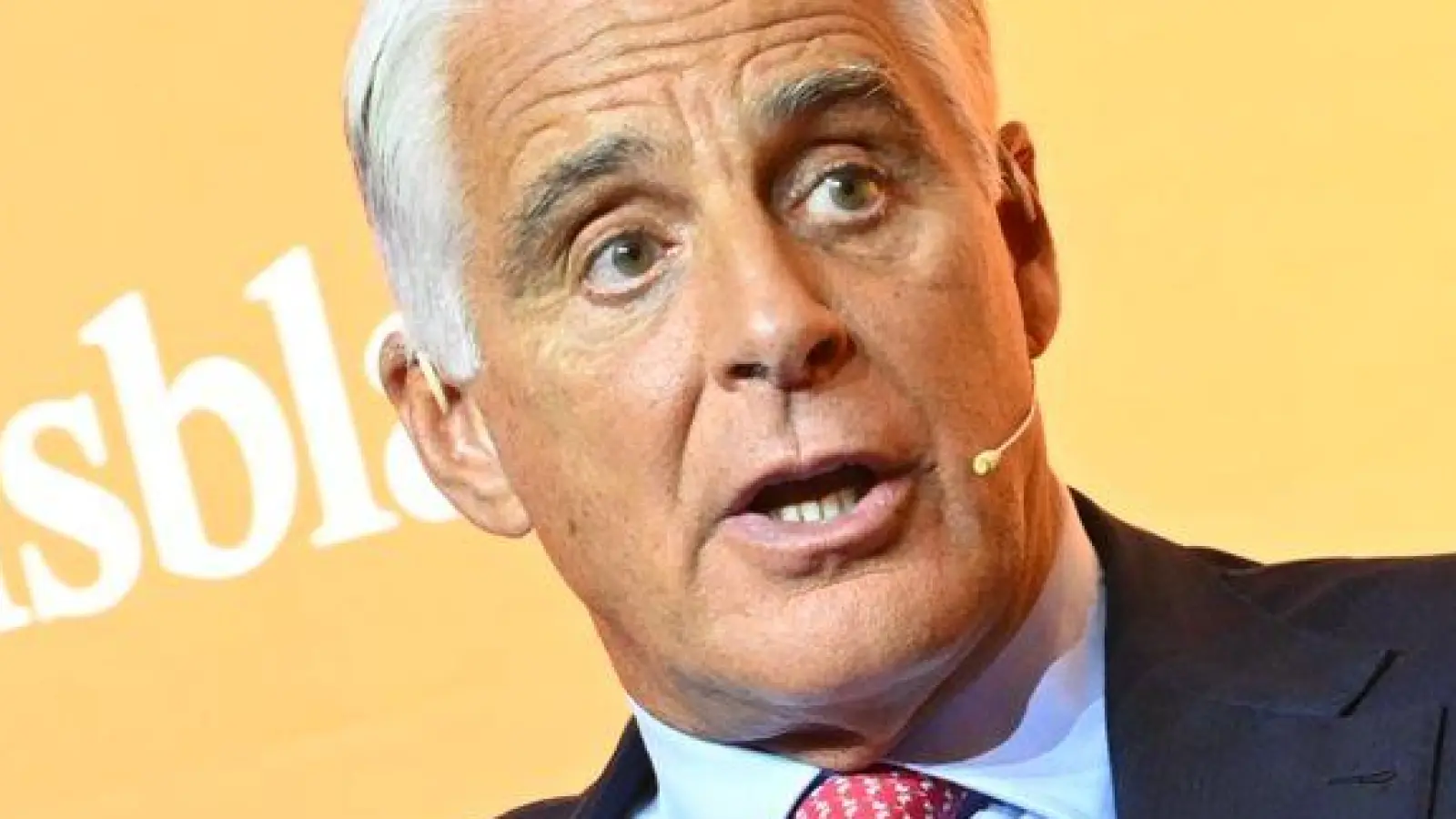 Im Herzen Frankfurts erläutert der Unicredit-Chef seine Pläne zu einer Übernahme der Commerzbank. (Foto Handout) (Foto: Marc-Steffen Unger/Handelsblatt/dpa)