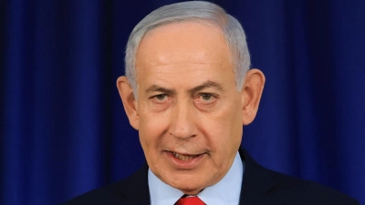 Der israelische Regierungschef hat sich erstmals öffentlich zu dem Plan des Friedensrats für den Gazastreifen geäußert, der die Entwaffnung der Hamas vorsieht. (Archivbild) (Foto: Ronen Zvulun/Pool Reuters/dpa)