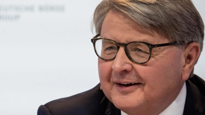 Theodor Weimer ist noch bis Ende 2024 Vorstandsvorsitzender der Deutsche Börse AG. (Foto: Hannes P Albert/dpa)