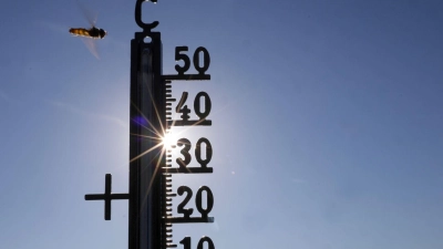 Im Sommer gab es teils Temperaturen über 40 Grad. (Symbolbild) (Foto: Thomas Warnack/dpa)
