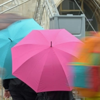 Am Sonntag erwartet der DWD in Bayern verbreitet Regen. (Symbolbild) (Foto: Malin Wunderlich/dpa)