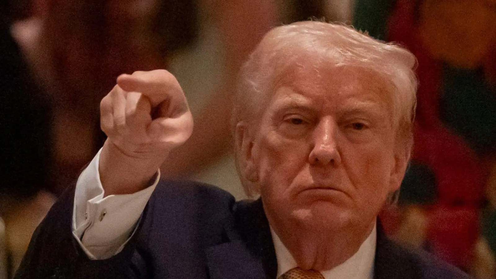 US-Präsident Trump hat den Moderator Stephen Colbert scharf angegriffen. (Foto: Alex Brandon/AP/dpa)