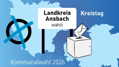 Im Landkreis Ansbach steht am 8. März 2026 die Wahl für einen neuen Kreistag an. (Symbolbild: Susanne Pöhlmann)