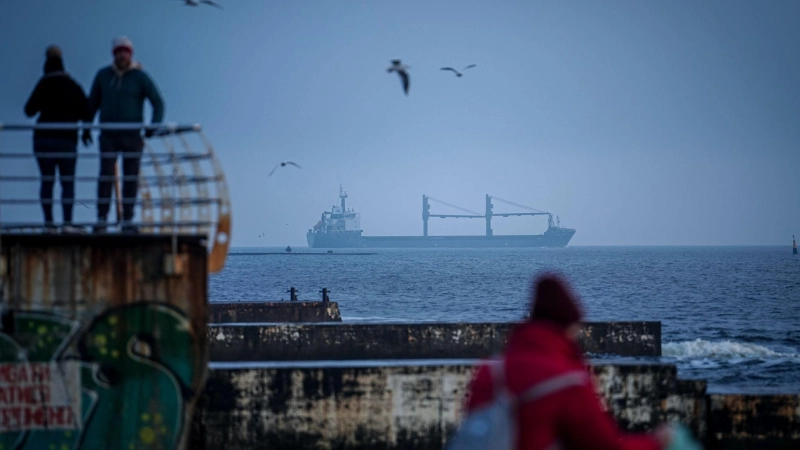 Russland beschießt immer wieder Schiffe und Hafteninfrastruktur in der Schwarzmeer-Region Odessa. (Archivbild) (Foto: Kay Nietfeld/dpa)